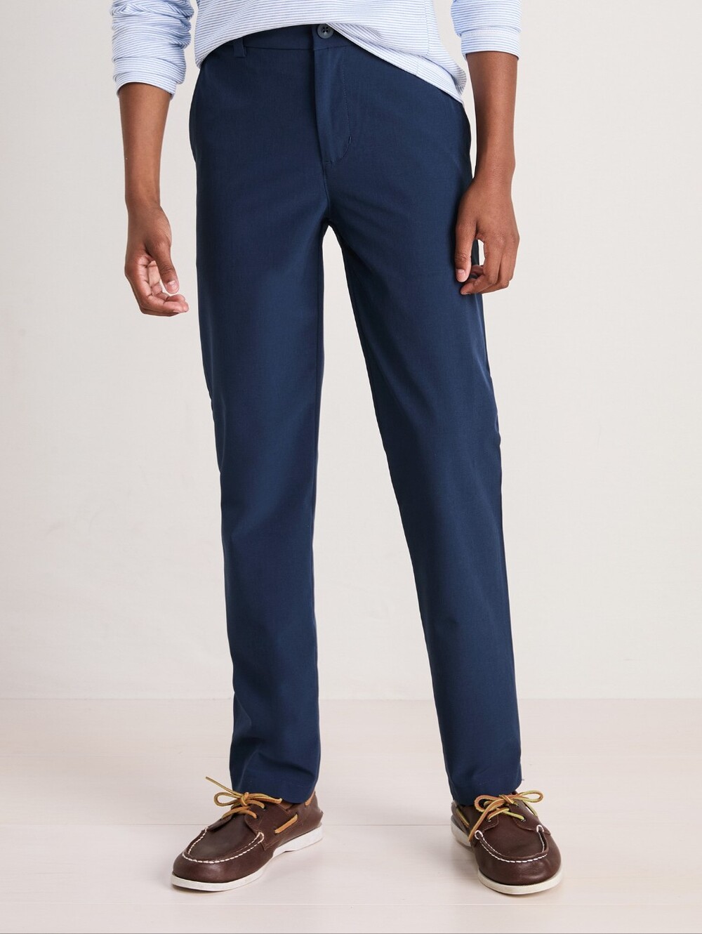 Vineyard Vines Boys' Performance Lightweight Pants Size 18 Blue Adjustable Waist